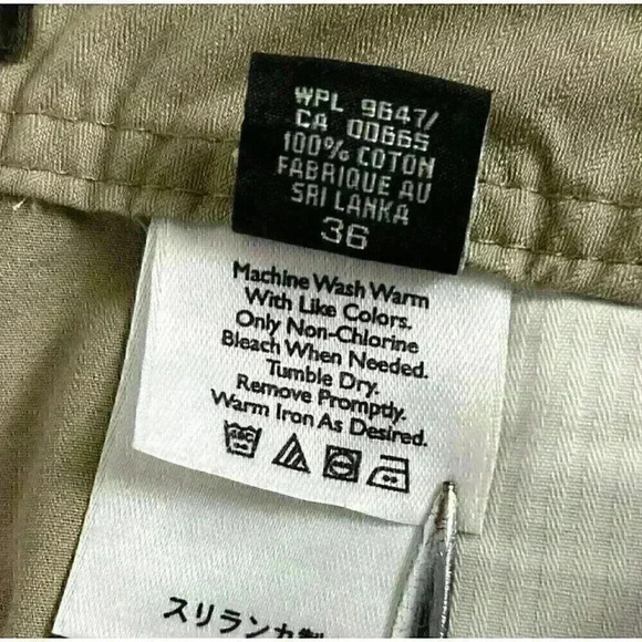 Eddie Bauer Womens Size 6 Tan Khaki Capri Wide Leg Pants Embroidered Accents - Picture 12 of 16